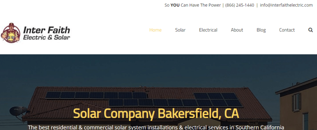 Solar Companies Installation Bakersfield California
