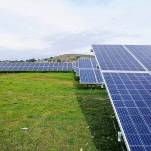 Photo Bifacial panels