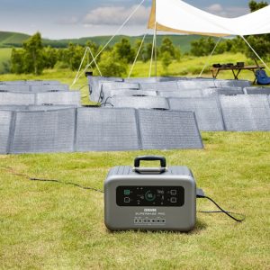 Photo Solar Generator for Camping